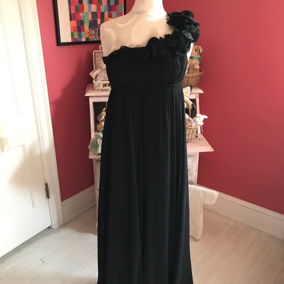 One Shoulder Maxi Dress - Picture 1 of 6